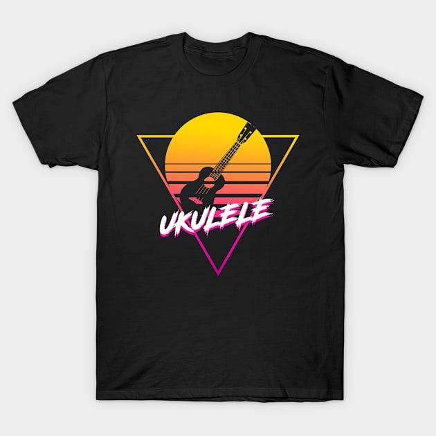 ukulele retro T-Shirt by jamboi